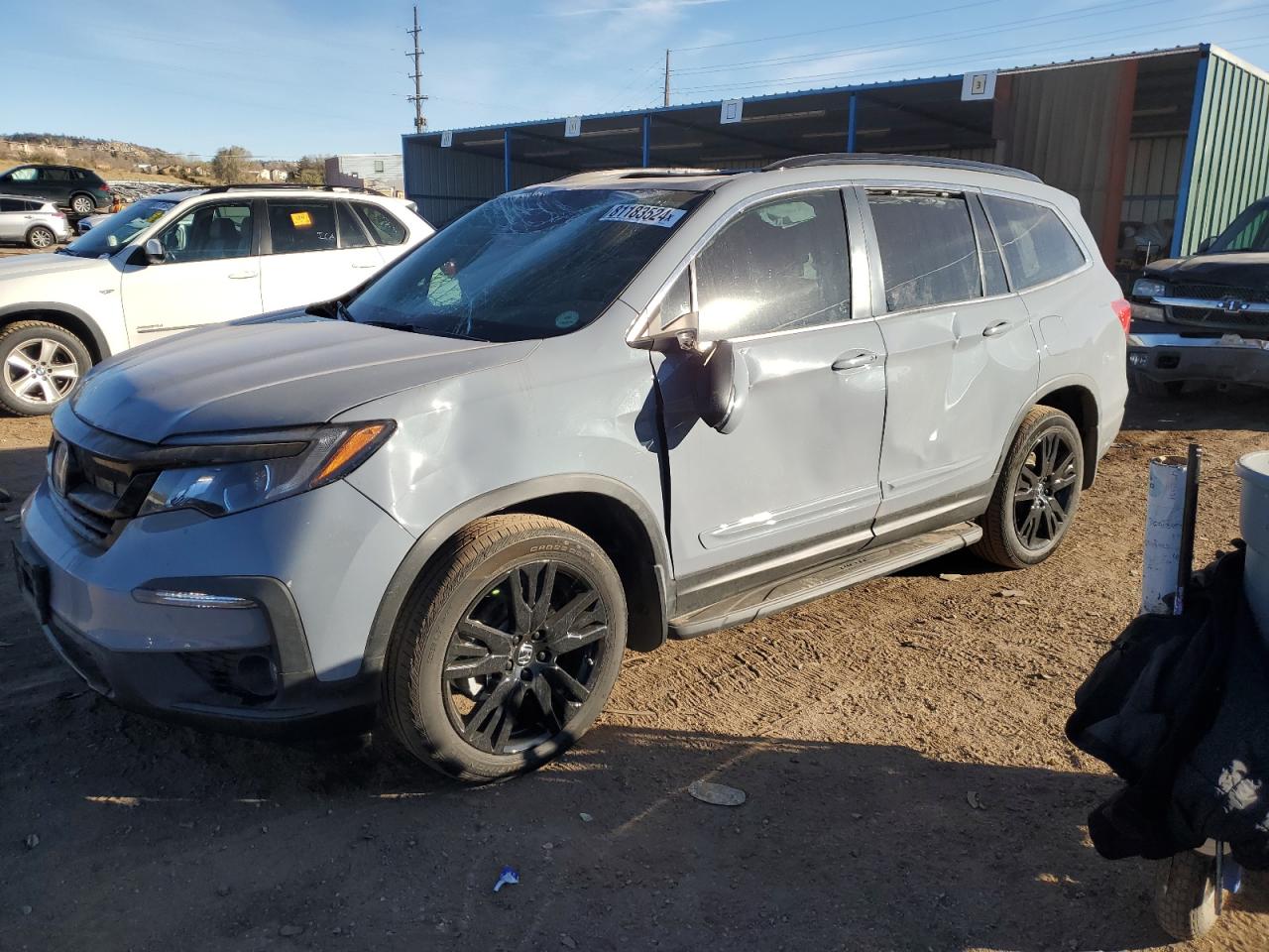 2022 Honda Pilot Se VIN: 5FNYF6H23NB078386 Lot: 81183524