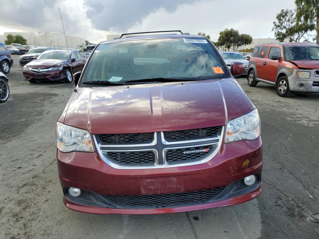 2019 Dodge Grand Caravan Sxt VIN: 2C4RDGCG8KR693812 Lot: 80951994