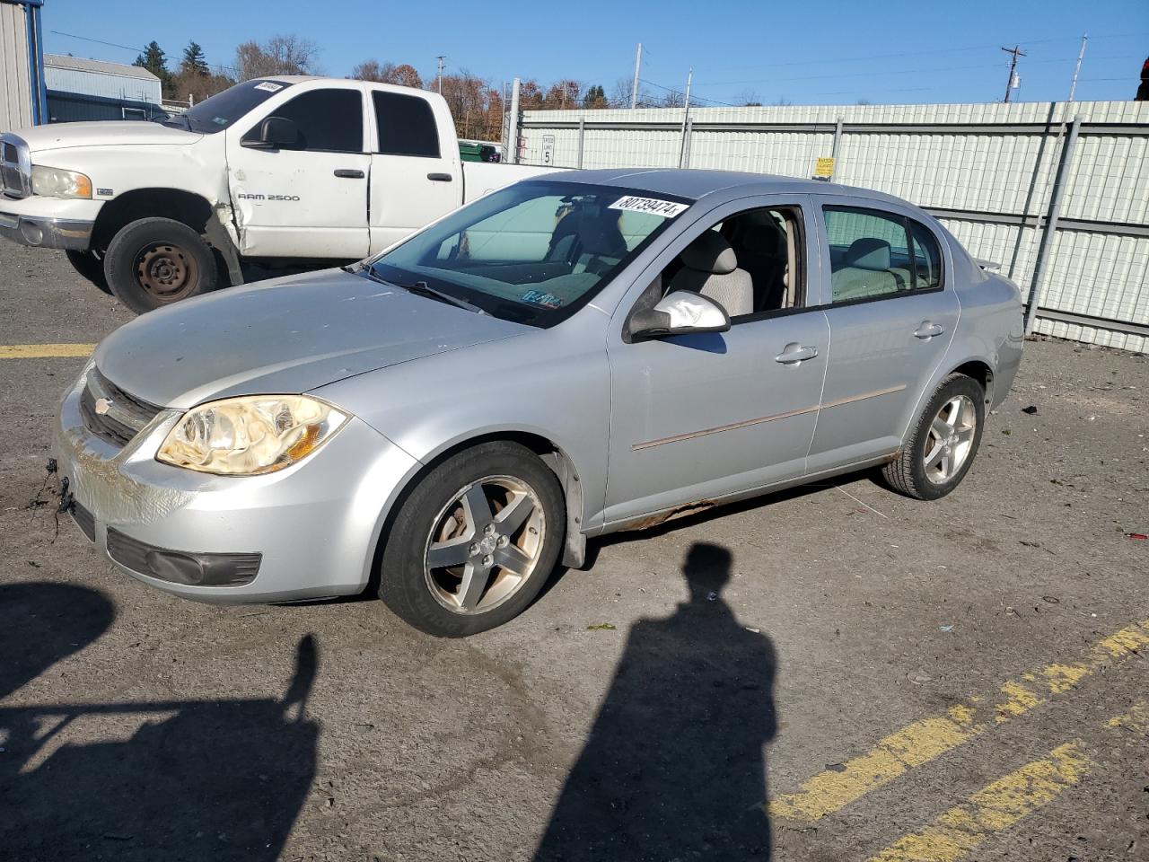 2005 Chevrolet Cobalt Ls VIN: 1G1AL52F357639393 Lot: 80739474