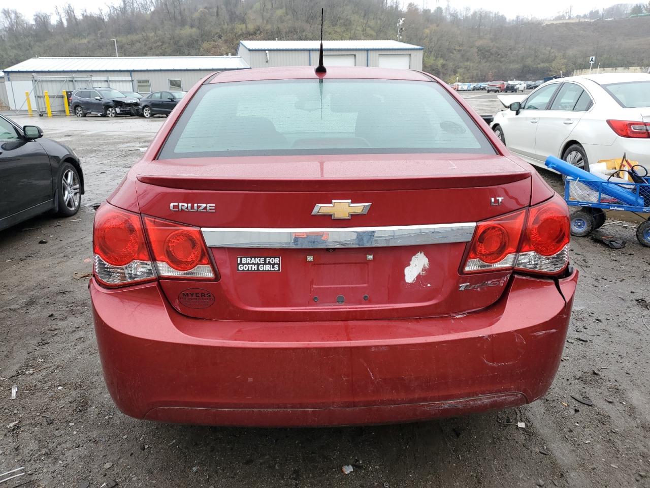 2013 Chevrolet Cruze Lt VIN: 1G1PC5SB9D7197449 Lot: 80929134