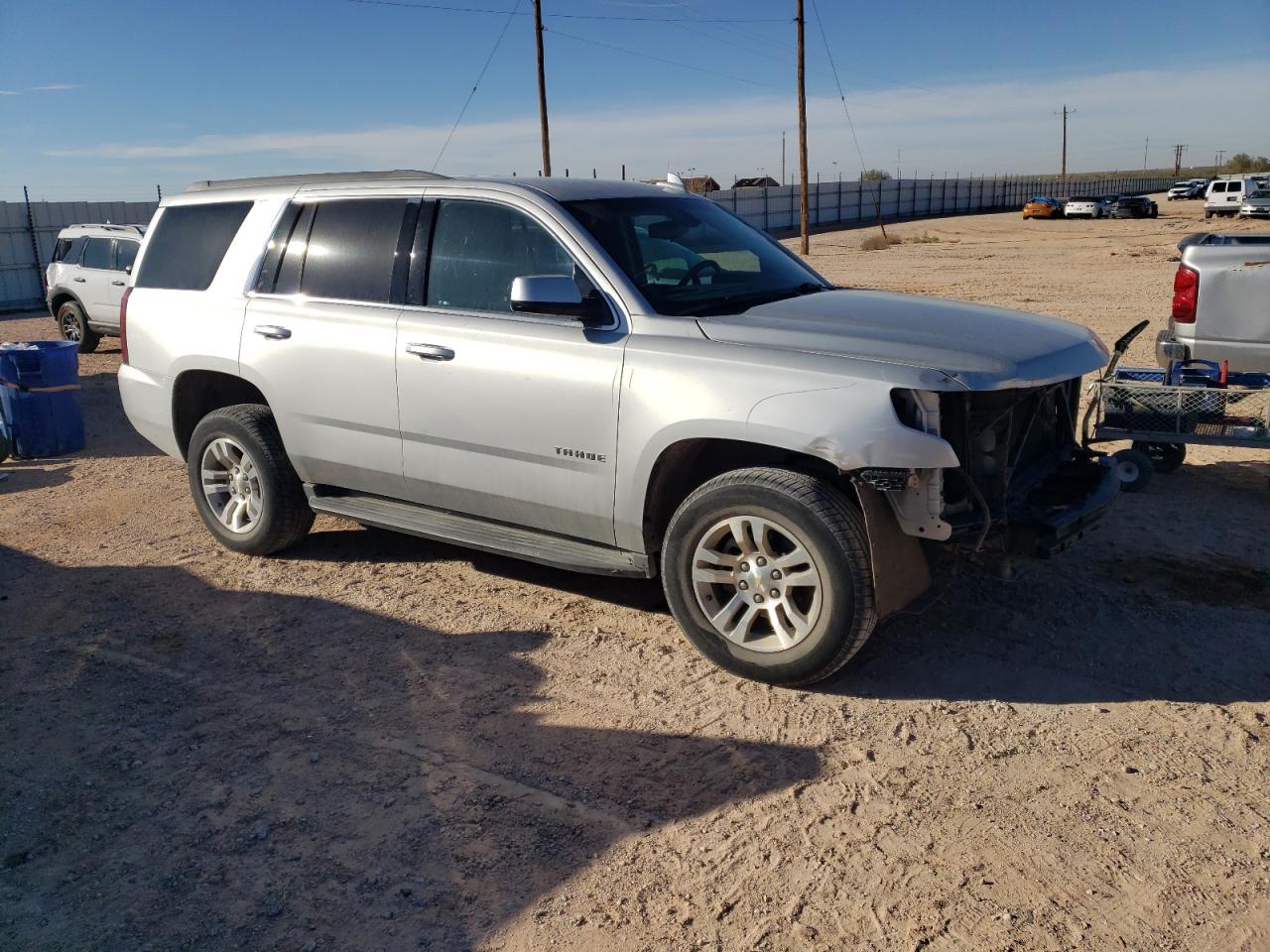 2017 Chevrolet Tahoe C1500 Ls VIN: 1GNSCAKC0HR249717 Lot: 81069724