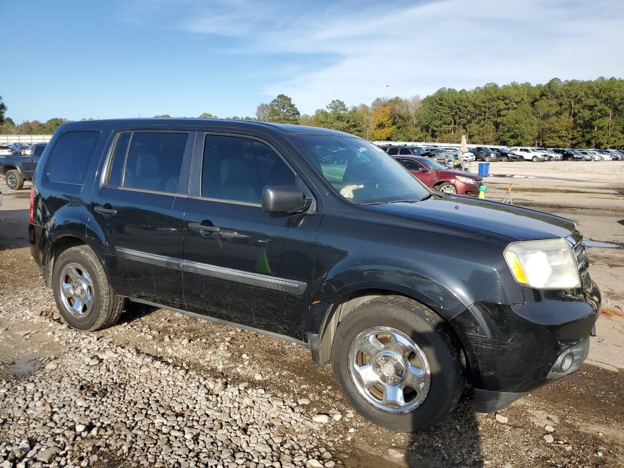 5FNYF4H2XCB003928 2012 Honda Pilot Lx