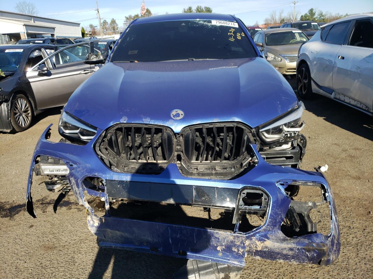 2020 BMW X6 M50I VIN: 5UXCY8C0XL9B07221 Lot: 79688274