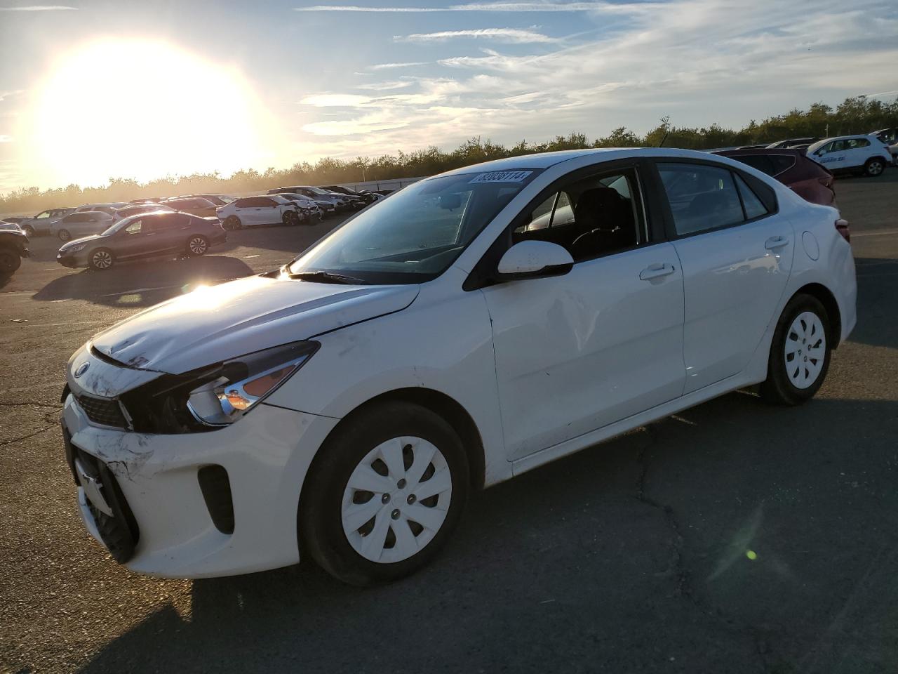 2020 Kia Rio Lx VIN: 3KPA24AD9LE293612 Lot: 82038114