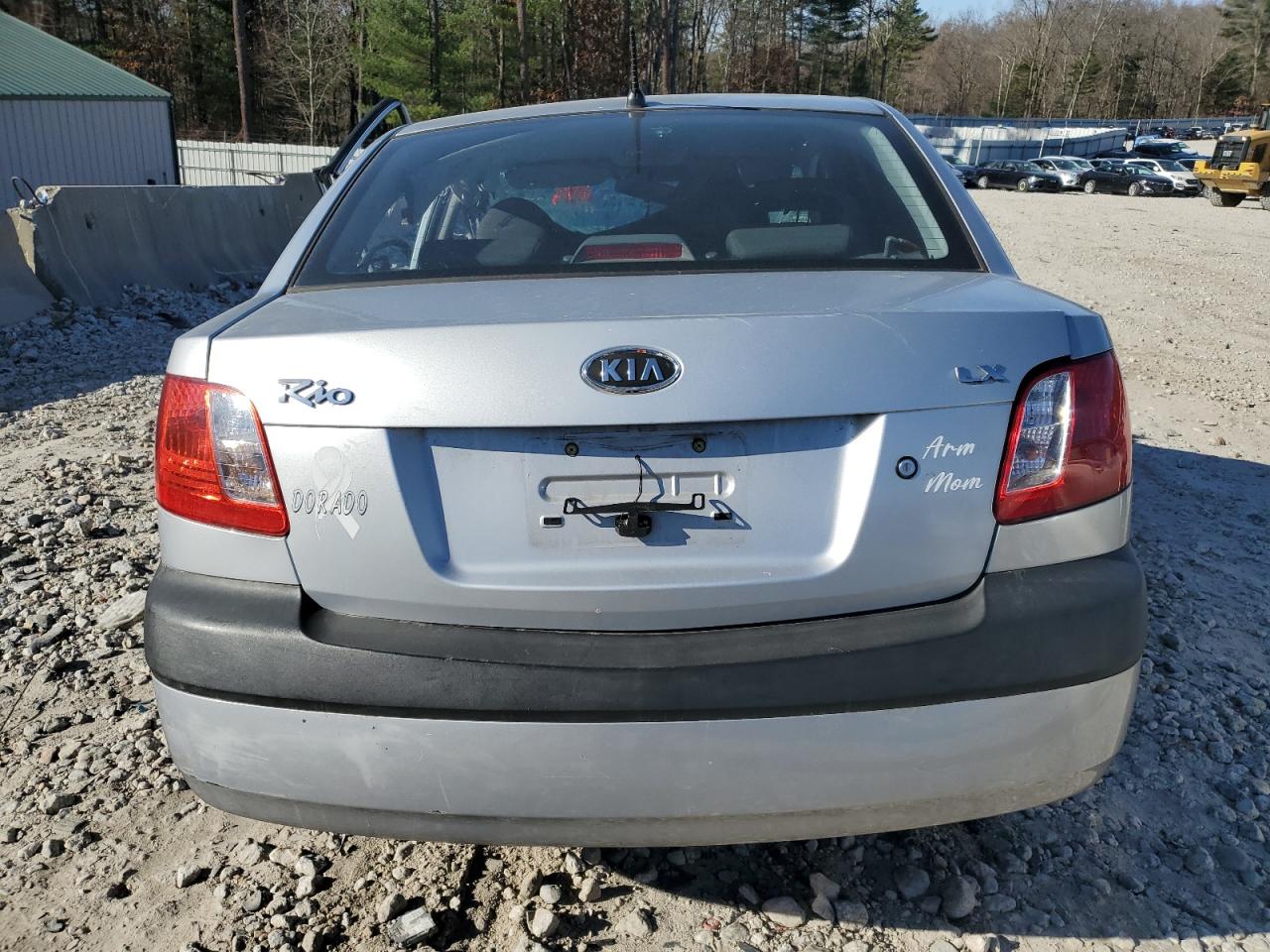 2007 Kia Rio Base VIN: KNADE123676228279 Lot: 80268204