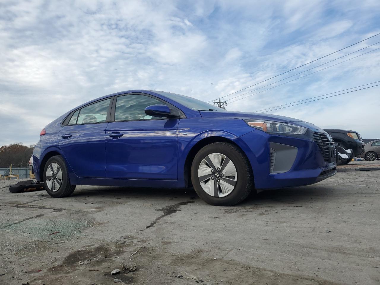 KMHC65LC4KU171498 2019 Hyundai Ioniq Blue