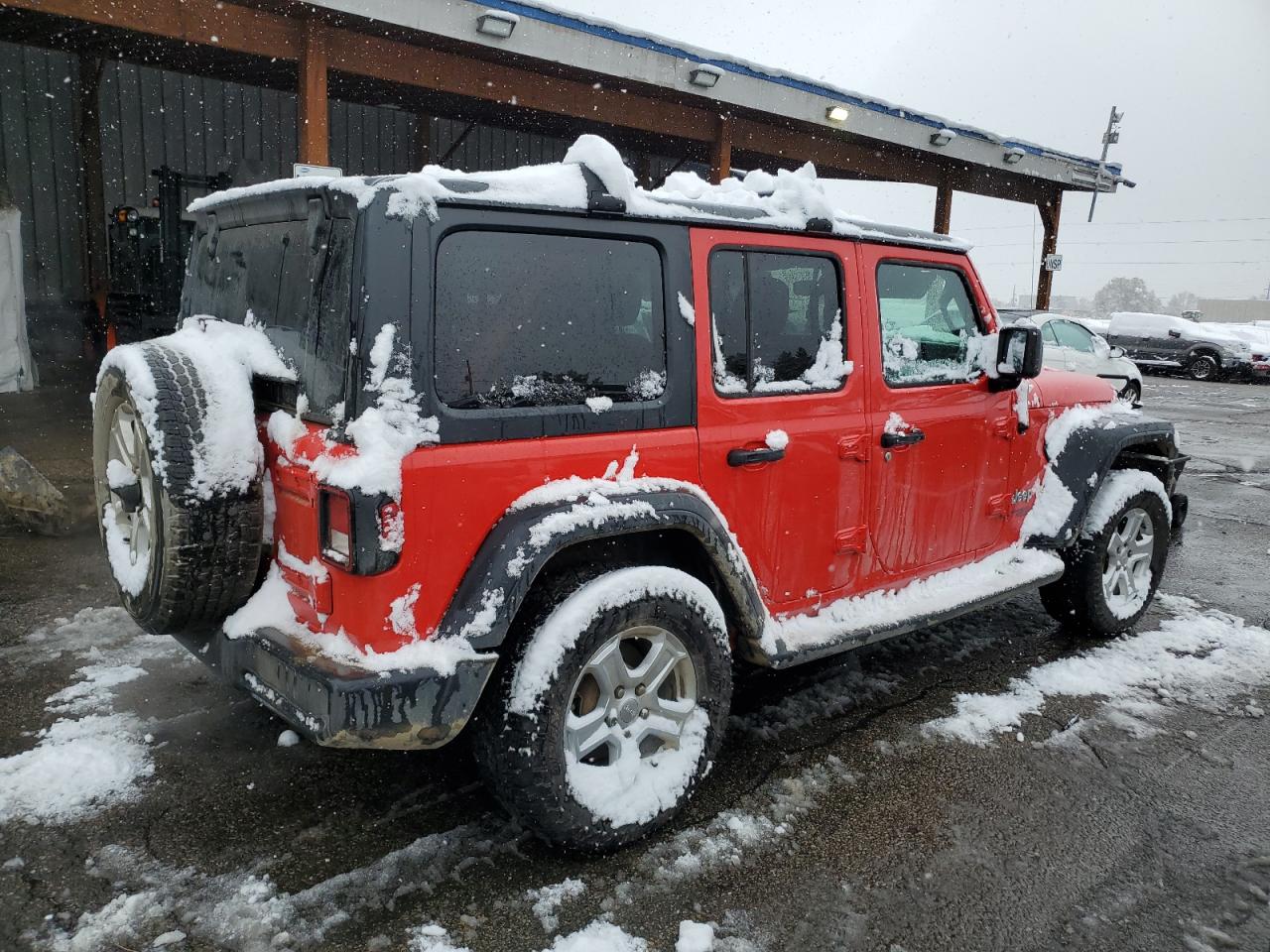 2018 Jeep Wrangler Unlimited Sport VIN: 1C4HJXDGXJW157355 Lot: 79461344