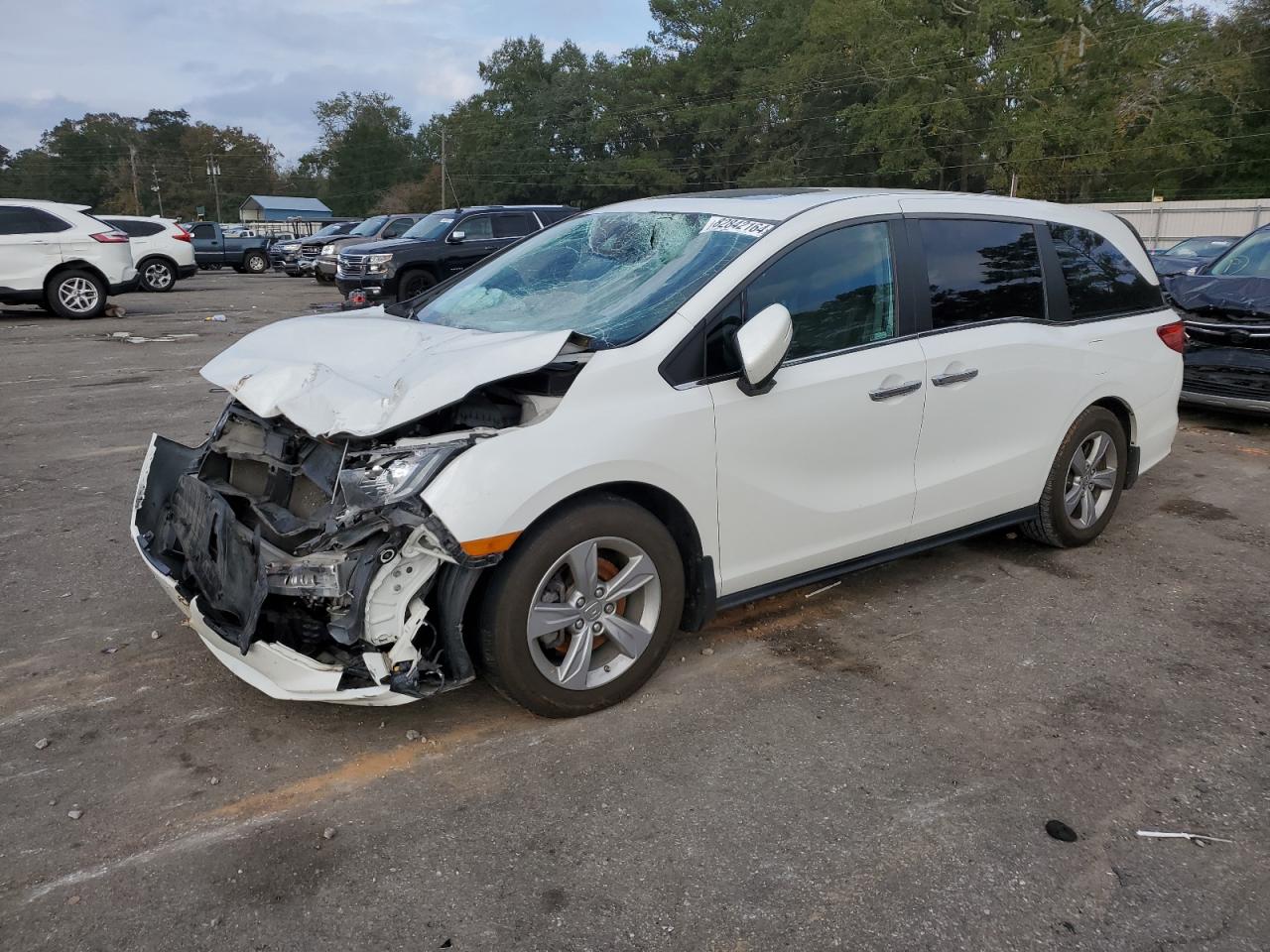 2020 Honda Odyssey Exl VIN: 5FNRL6H72LB017990 Lot: 82842164