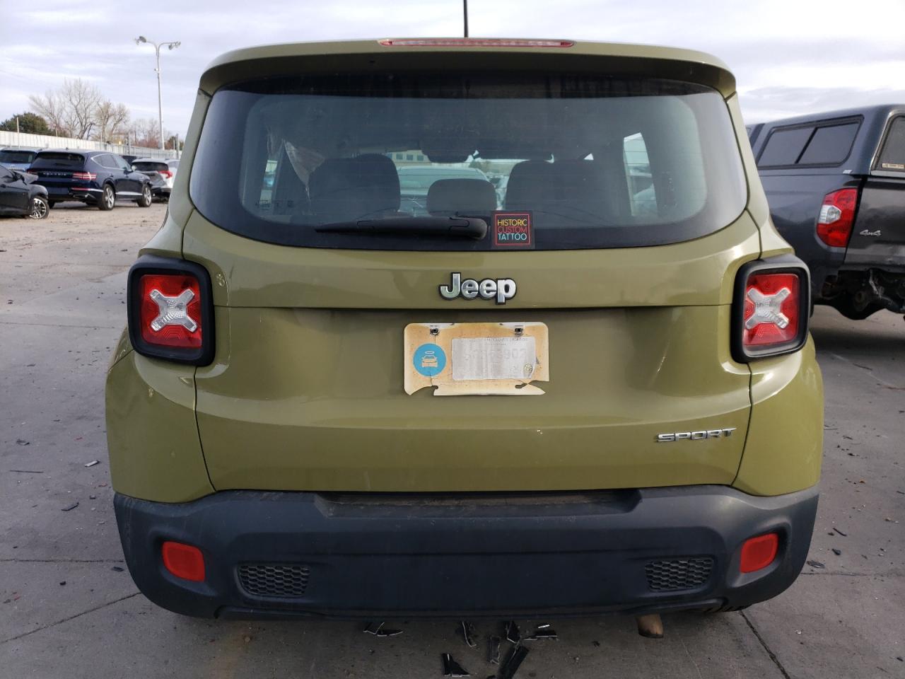 2015 Jeep Renegade Sport VIN: ZACCJAAT4FPC10385 Lot: 80270914