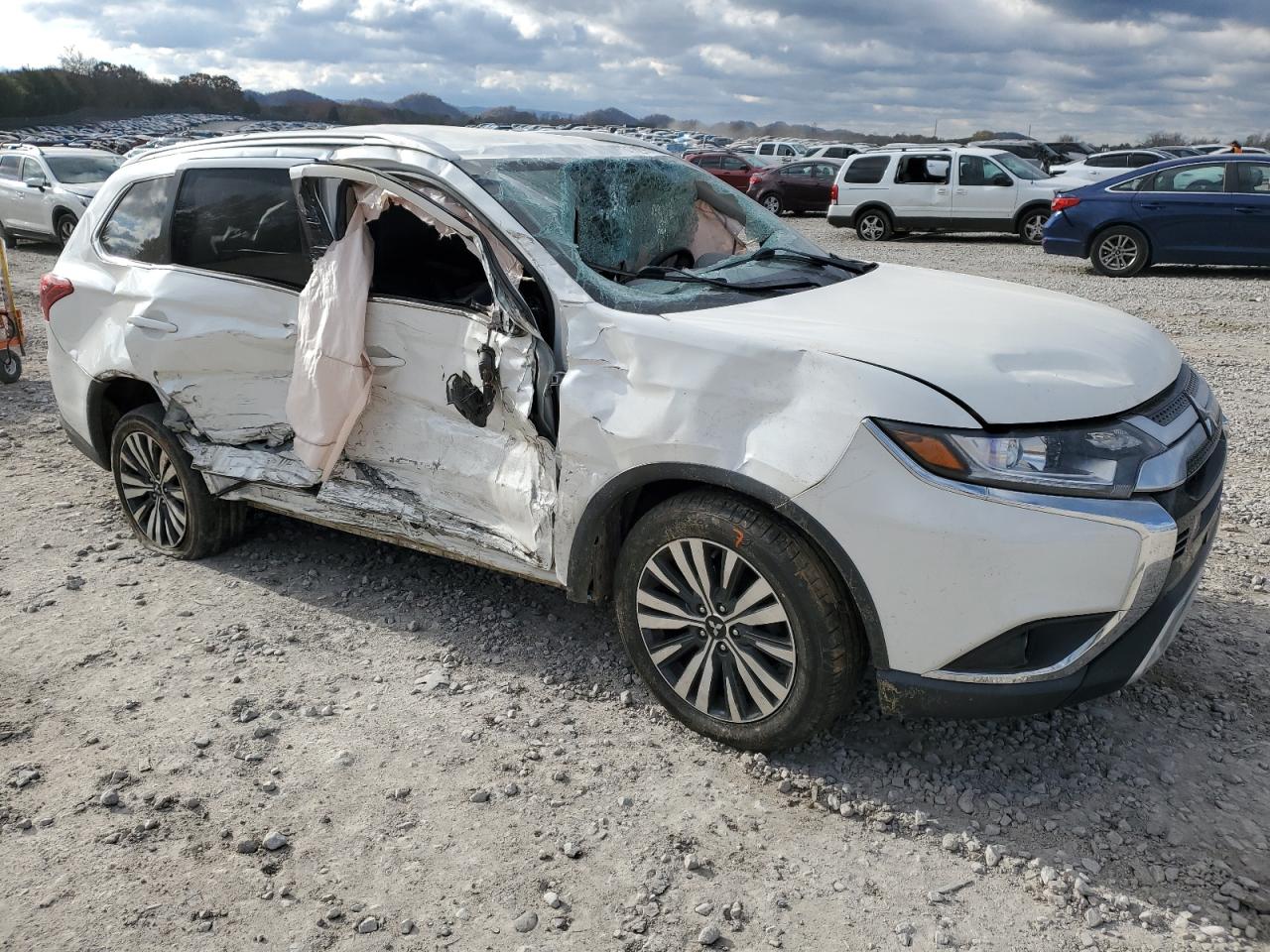 2019 Mitsubishi Outlander Se VIN: JA4AZ3A37KZ027063 Lot: 81912904