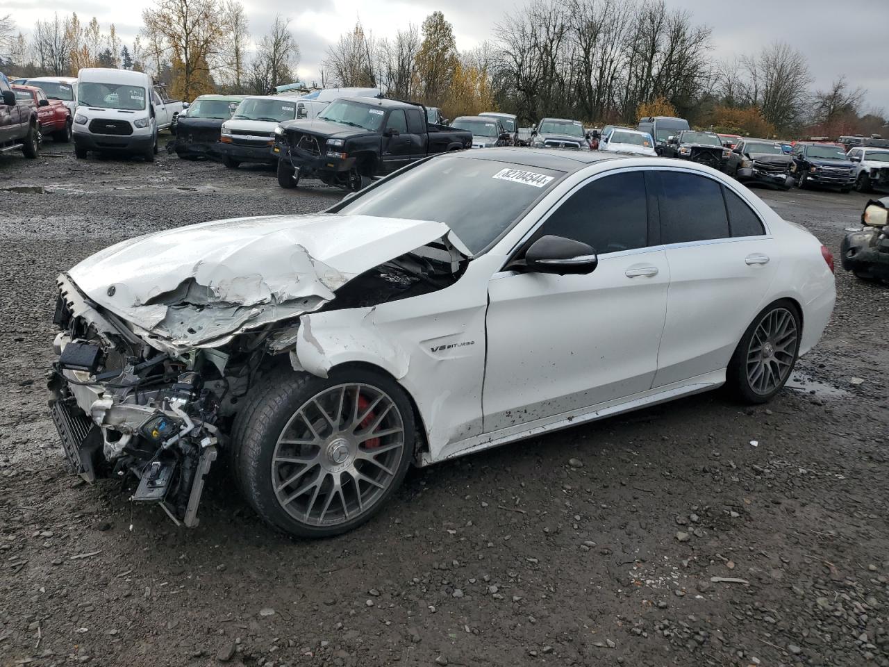 55SWF8HB6HU188032 2017 Mercedes-Benz C 63 Amg-S