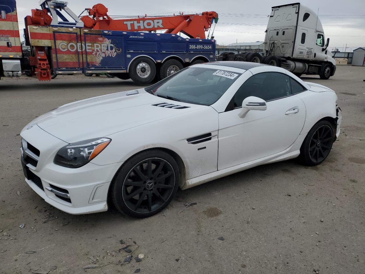 2014 Mercedes-Benz Slk 250 VIN: WDDPK4HA1EF093957 Lot: 81787234