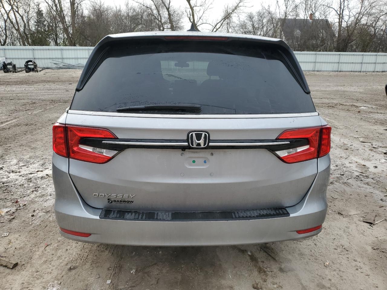 2022 Honda Odyssey Ex VIN: 5FNRL6H52NB030031 Lot: 81300264