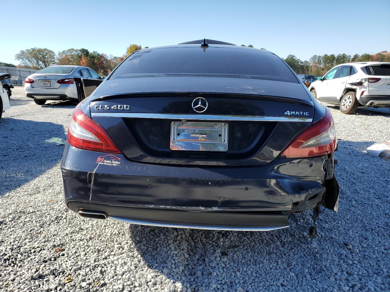 2015 Mercedes-Benz Cls 400 4Matic VIN: WDDLJ6HBXFA139841 Lot: 81968744