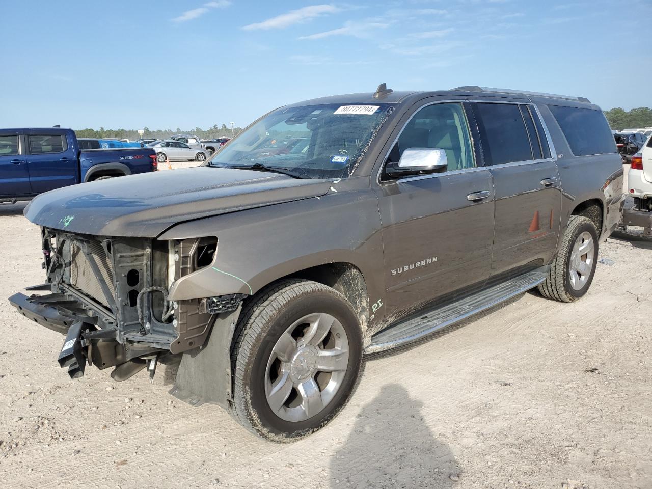 2016 Chevrolet Suburban C1500 Ltz VIN: 1GNSCJKC1GR110145 Lot: 80772794