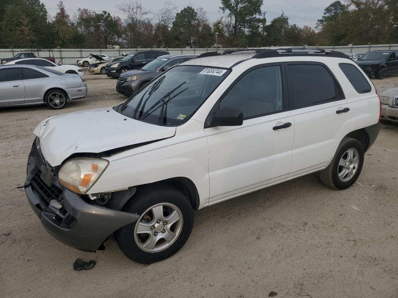 2008 Kia Sportage Lx VIN: KNDJF724287476328 Lot: 81634744