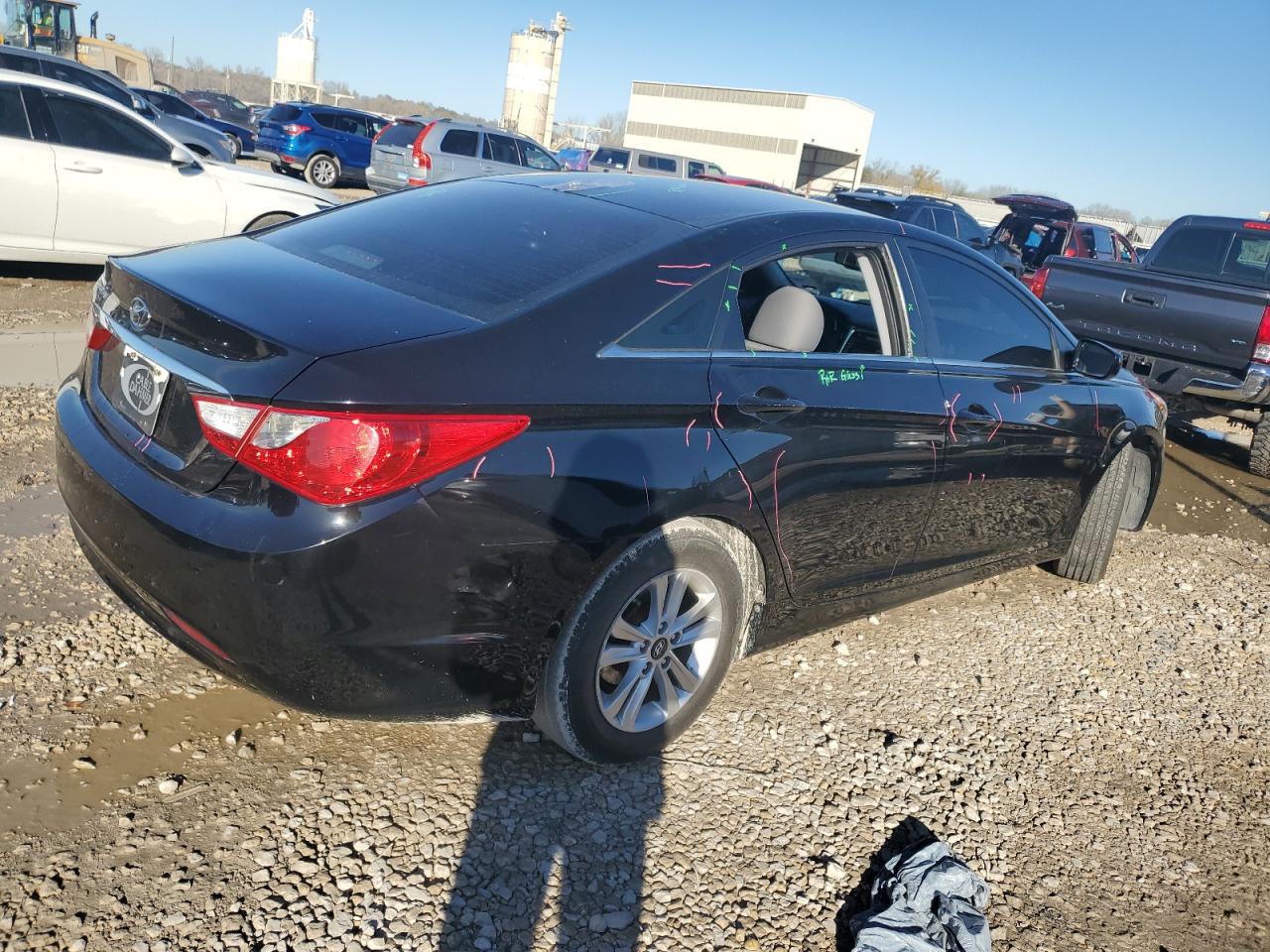 2013 Hyundai Sonata Gls VIN: 5NPEB4AC7DH741450 Lot: 79268114