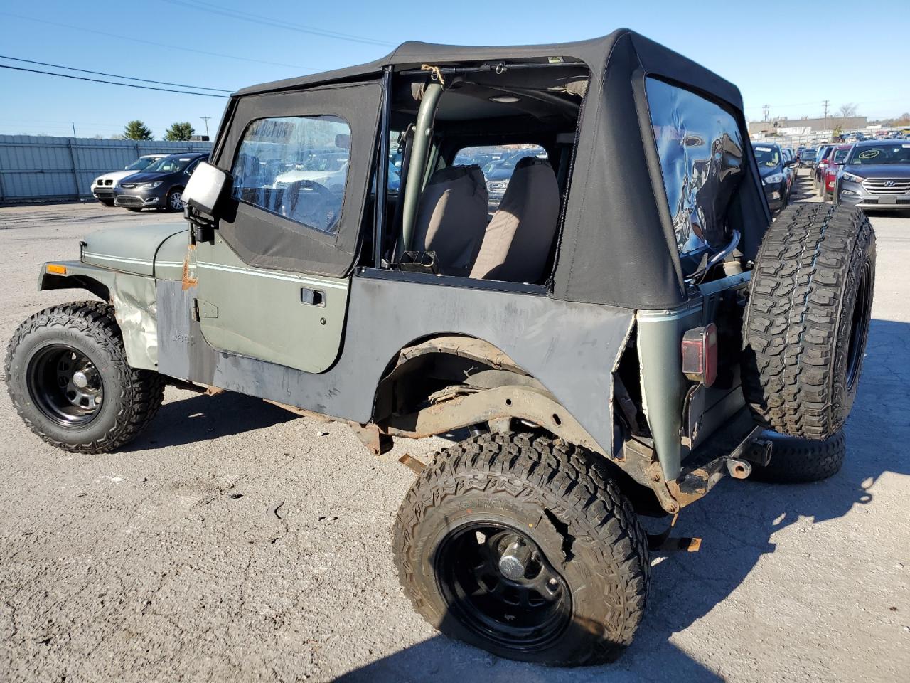 1992 Jeep Wrangler / Yj S VIN: 2J4FY19P8NJ537200 Lot: 80130024