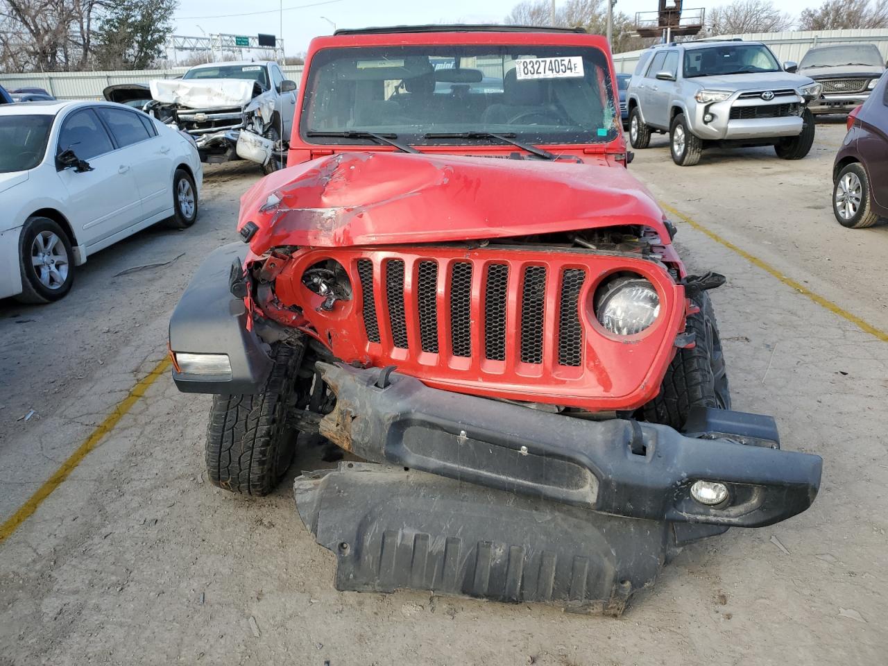 2020 Jeep Wrangler Sport VIN: 1C4GJXAN8LW348614 Lot: 83274054