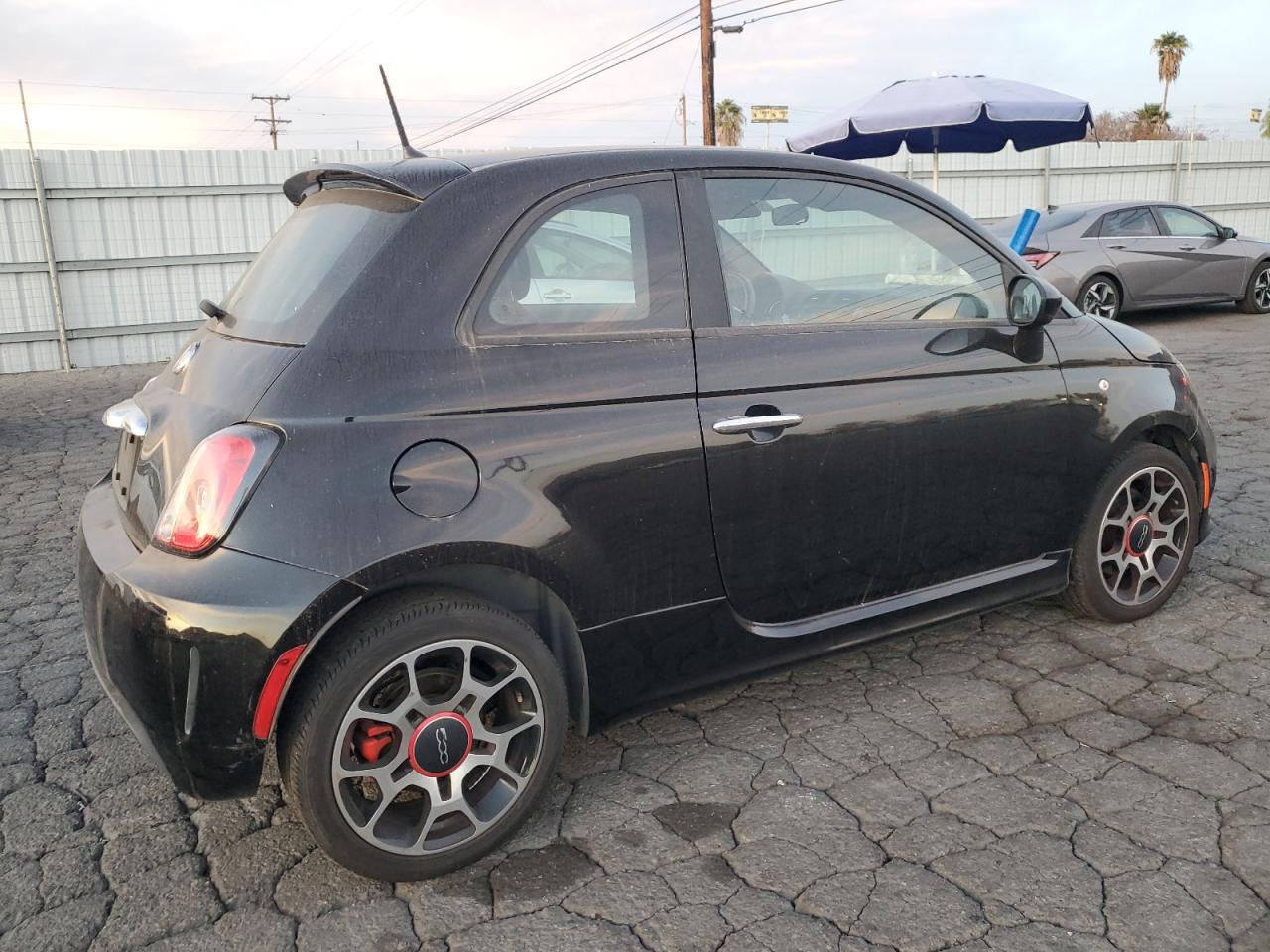 2015 Fiat 500 Sport VIN: 3C3CFFHH1FT733473 Lot: 86531054