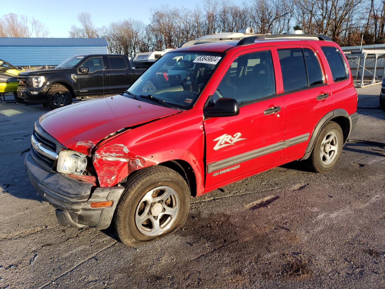 2003 Chevrolet Tracker Zr2 VIN: 2CNBJ734836926876 Lot: 83849804