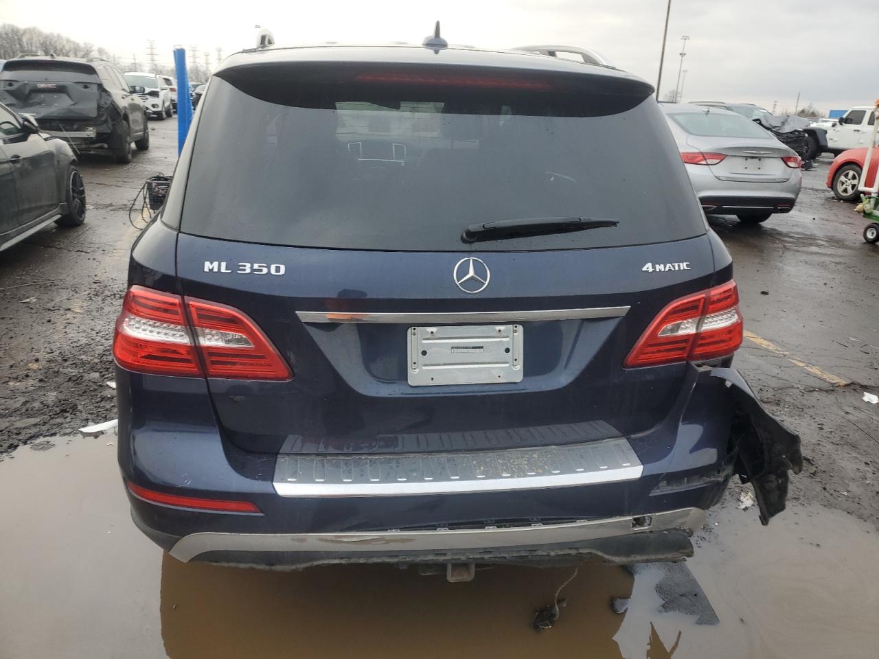 2015 Mercedes-Benz Ml 350 4Matic VIN: 4JGDA5HB5FA519240 Lot: 83968524