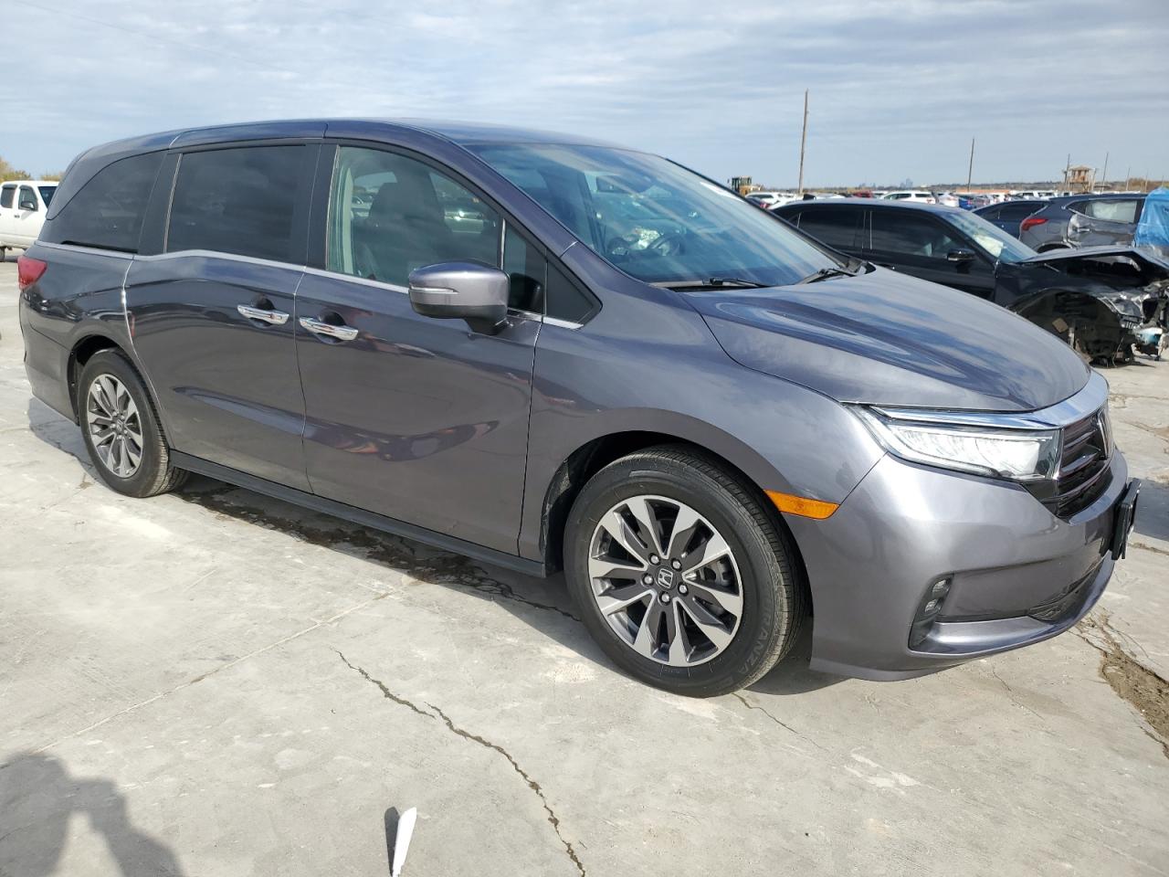 2022 Honda Odyssey Exl VIN: 5FNRL6H77NB040443 Lot: 84463884