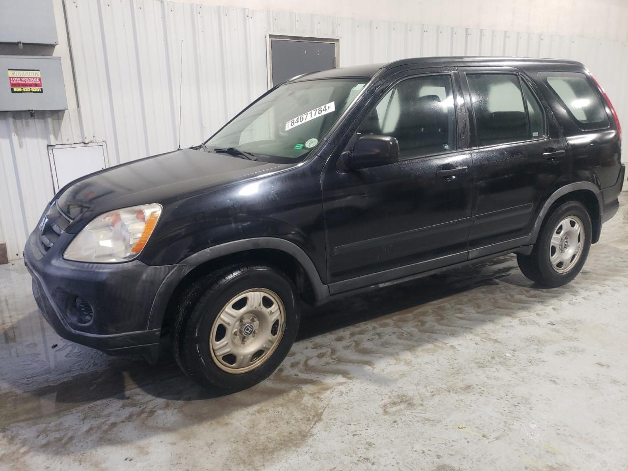 2005 Honda Cr-V Lx VIN: JHLRD68595C007343 Lot: 84671784