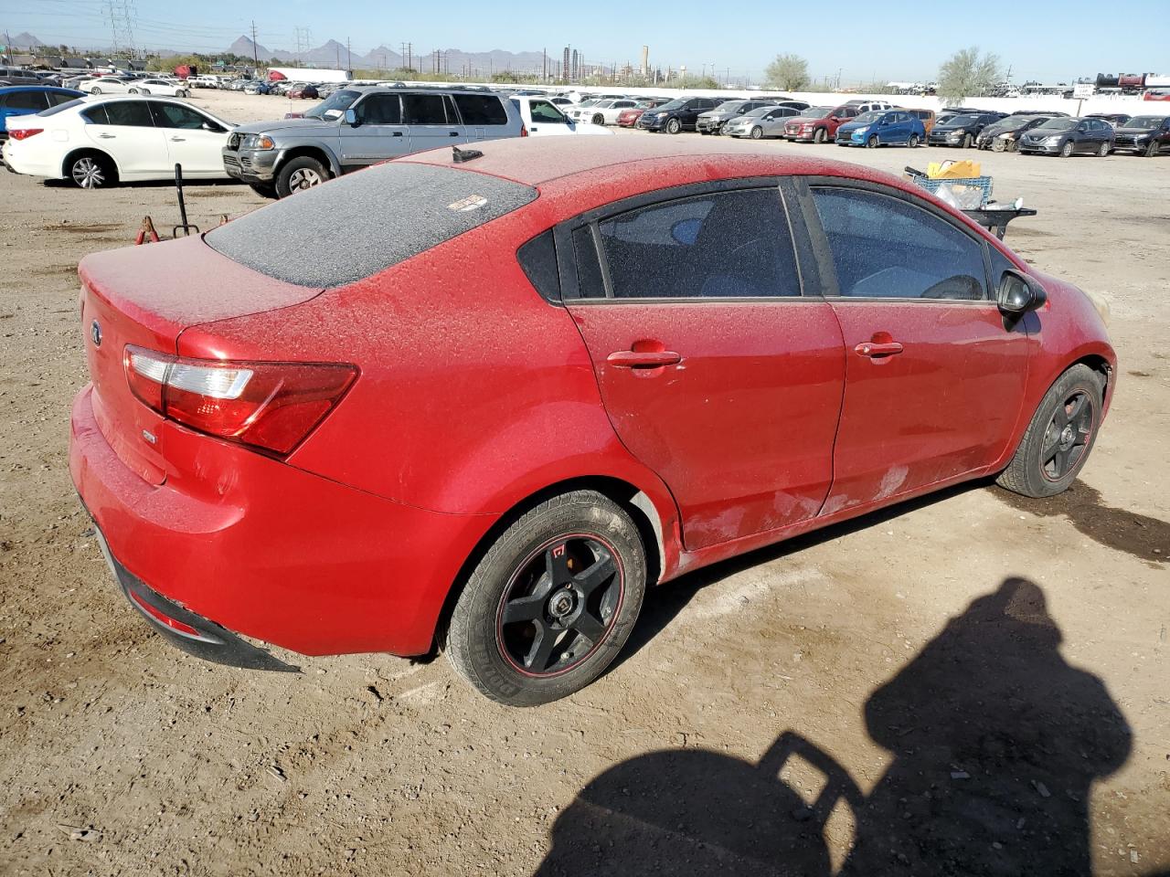 KNADM4A35D6193770 2013 Kia Rio Lx