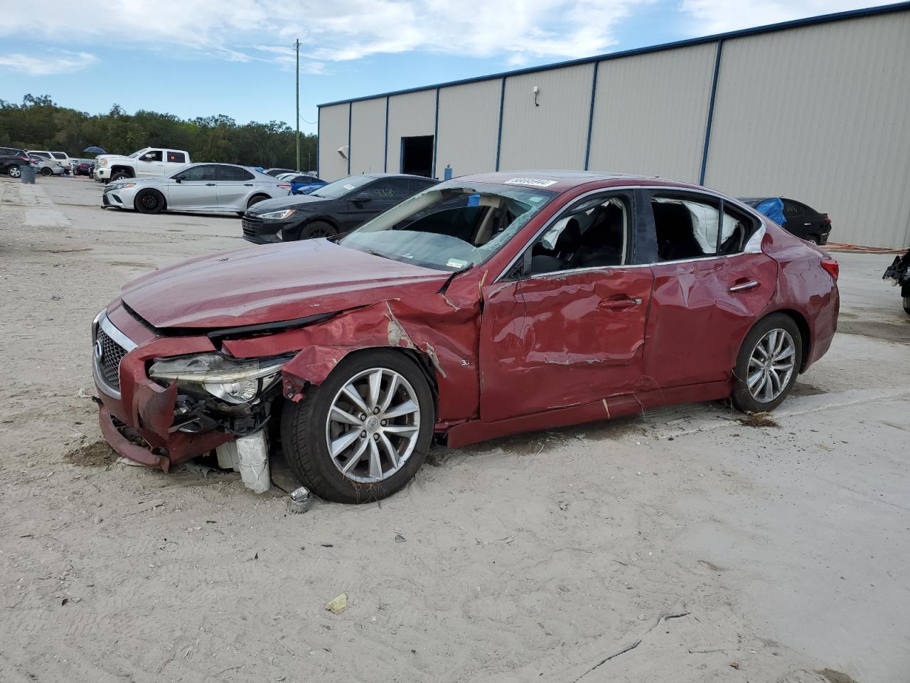 2015 Infiniti Q50 Base VIN: JN1BV7AP2FM356162 Lot: 86695944