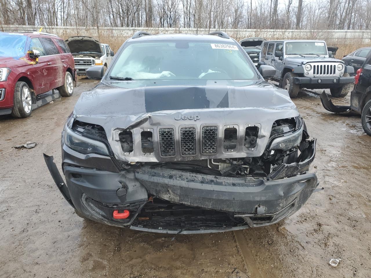 2019 Jeep Cherokee Trailhawk VIN: 1C4PJMBXXKD185974 Lot: 86382964