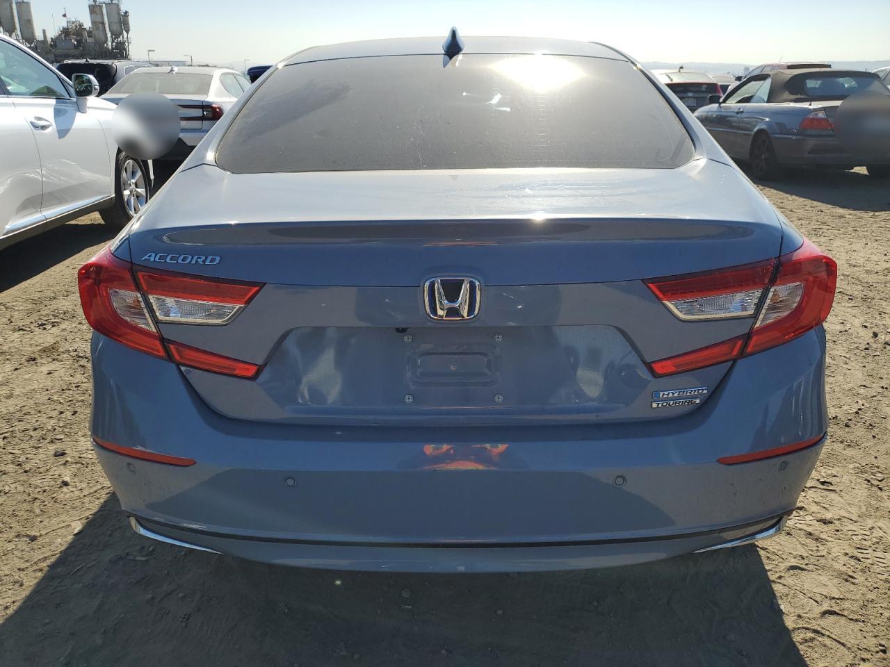 2022 Honda Accord Touring Hybrid VIN: 1HGCV3F95NA010256 Lot: 85940604