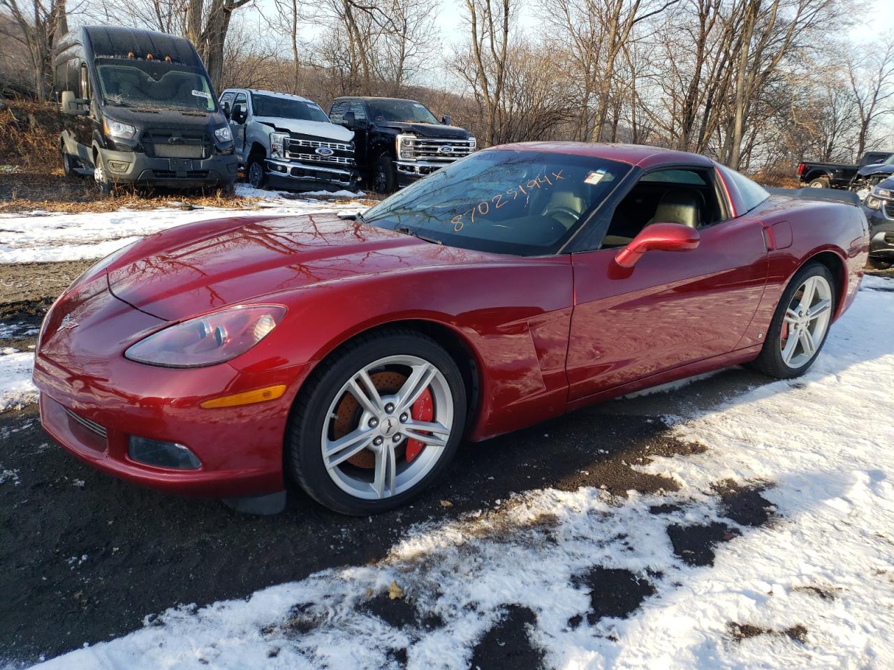 2008 Chevrolet Corvette VIN: 1G1YY25W285124086 Lot: 87025194