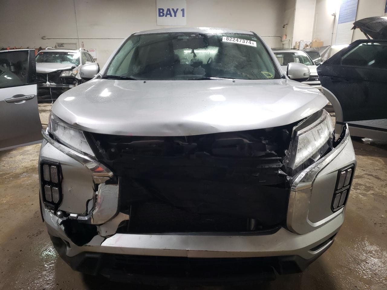 2021 Mitsubishi Outlander Sport Es VIN: JA4ARUAUXMU014693 Lot: 82247374