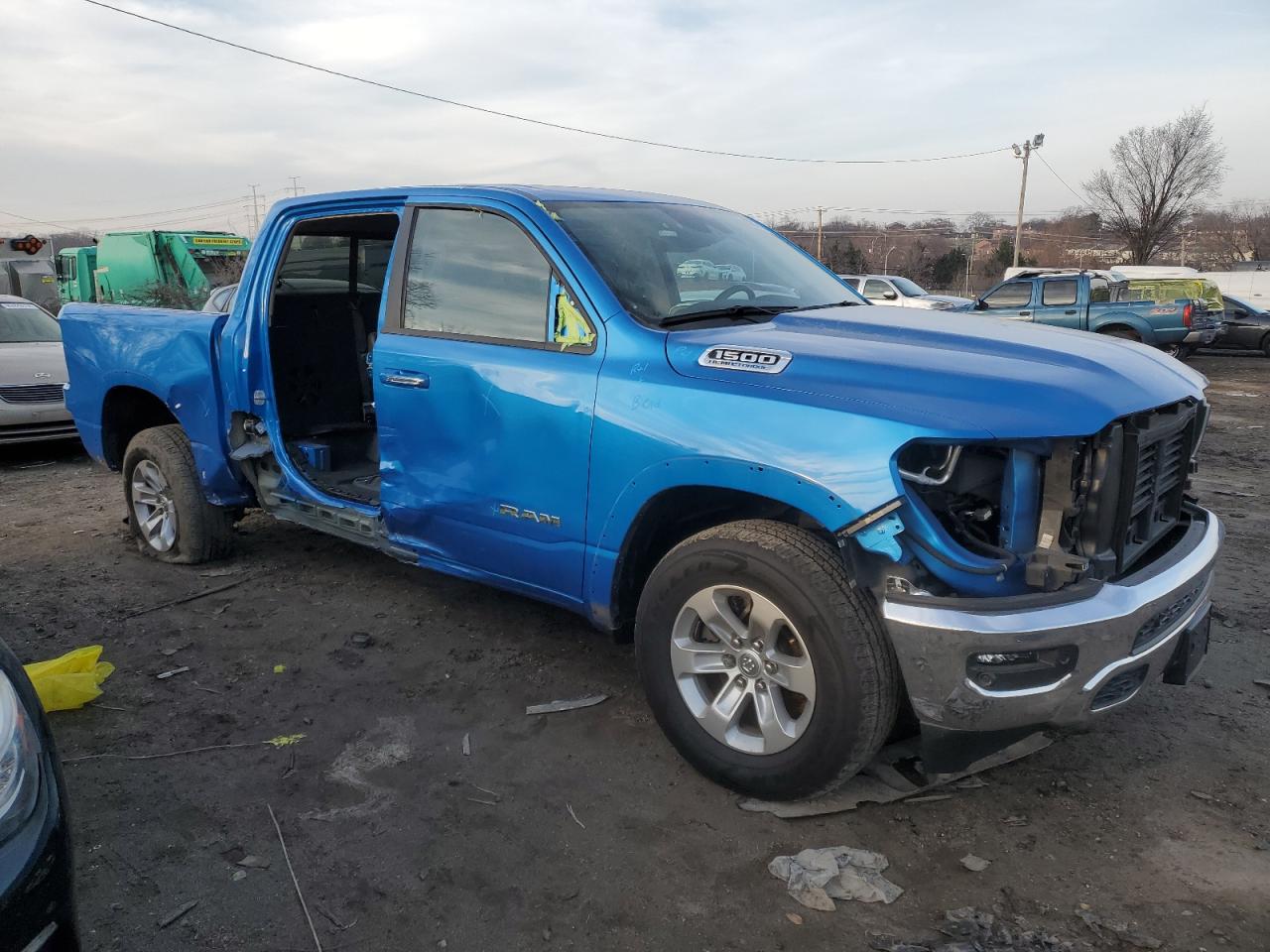 2021 Ram 1500 Laramie VIN: 1C6SRFJT8MN522319 Lot: 85003414