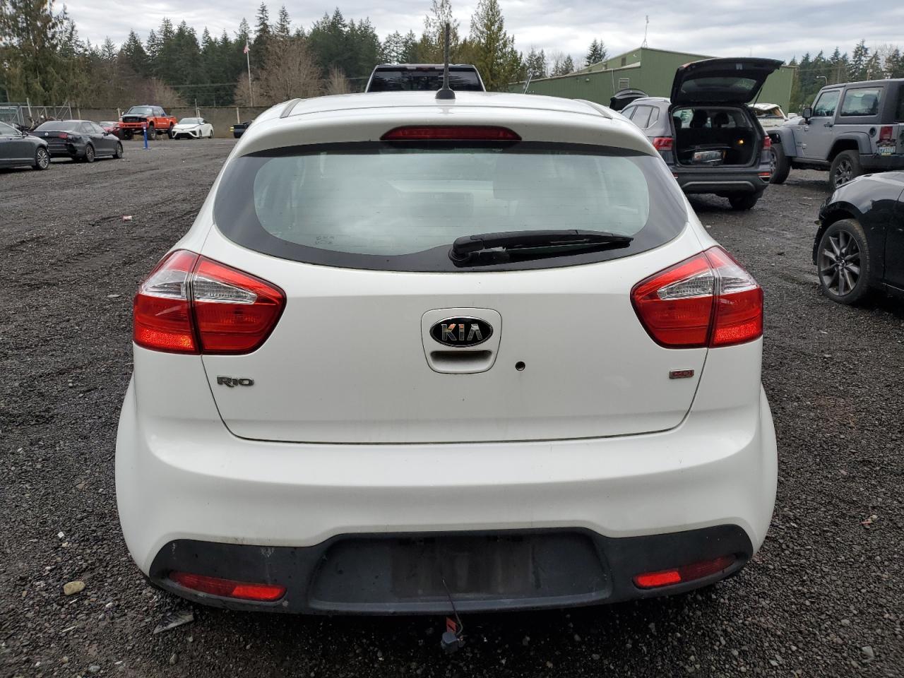 2013 Kia Rio Lx VIN: KNADM5A37D6309878 Lot: 85737664