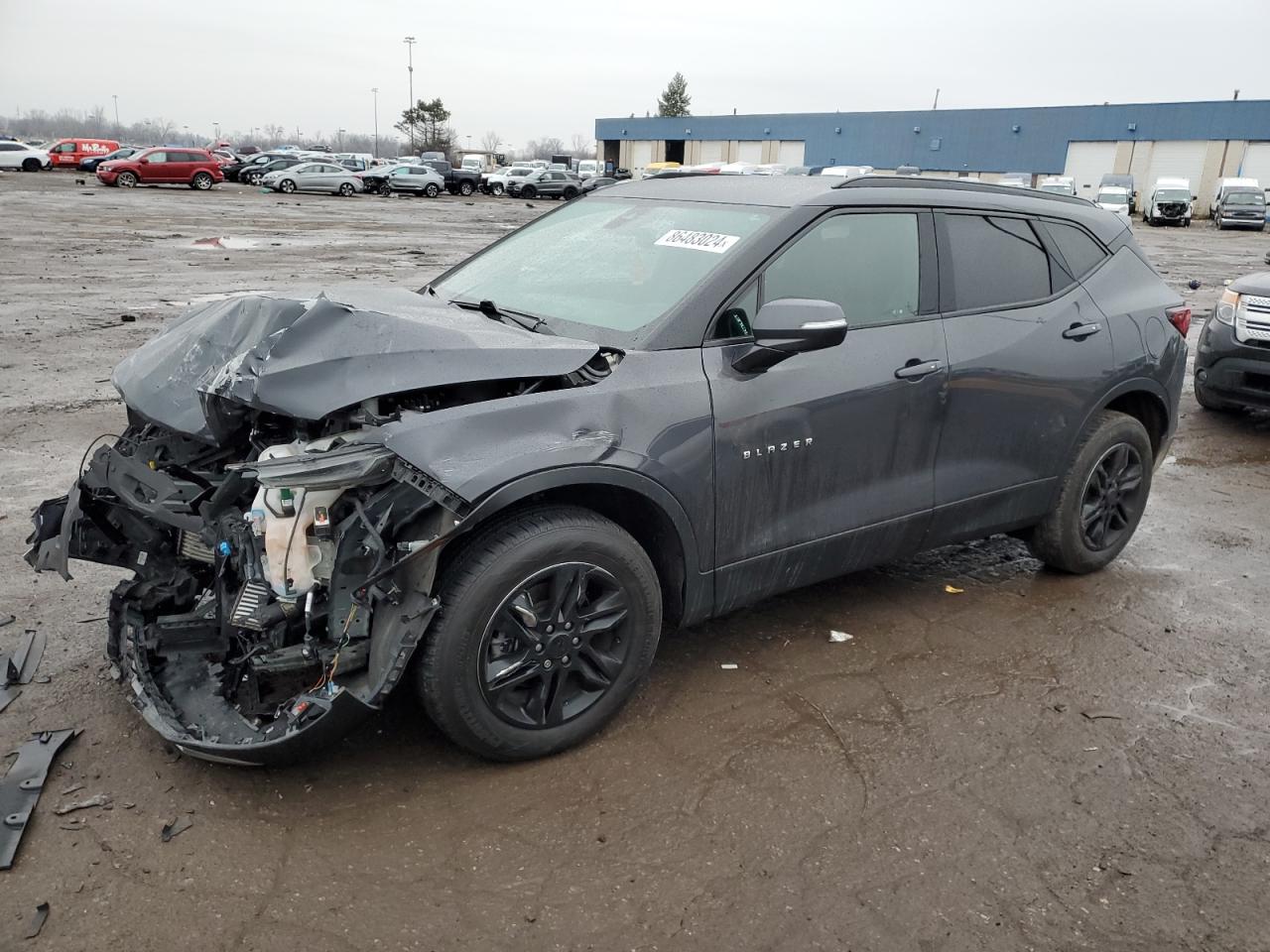 2021 Chevrolet Blazer 2Lt VIN: 3GNKBHR45MS518313 Lot: 86483024