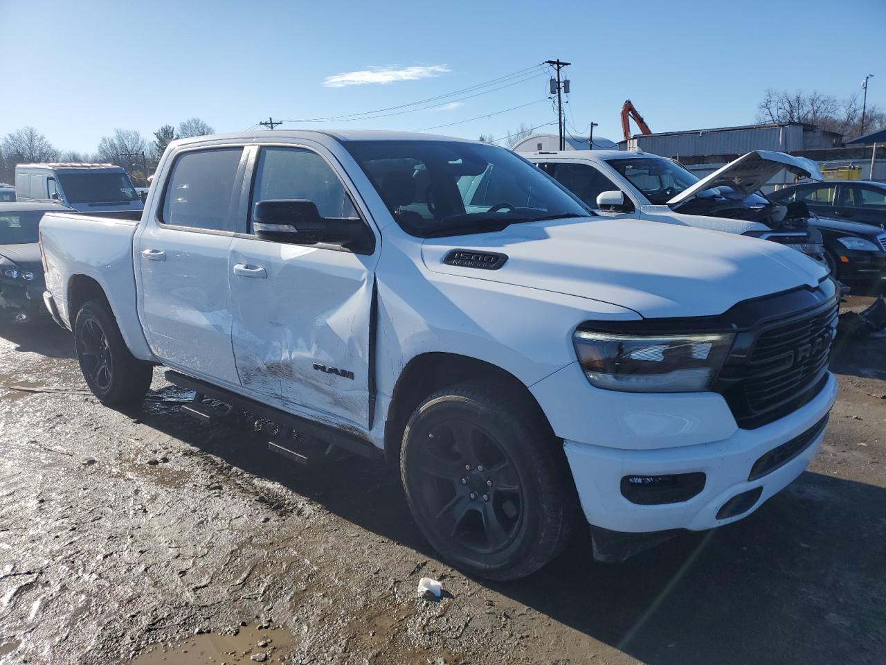 2021 Ram 1500 Big Horn/Lone Star VIN: 1C6SRFFT6MN620631 Lot: 86706534