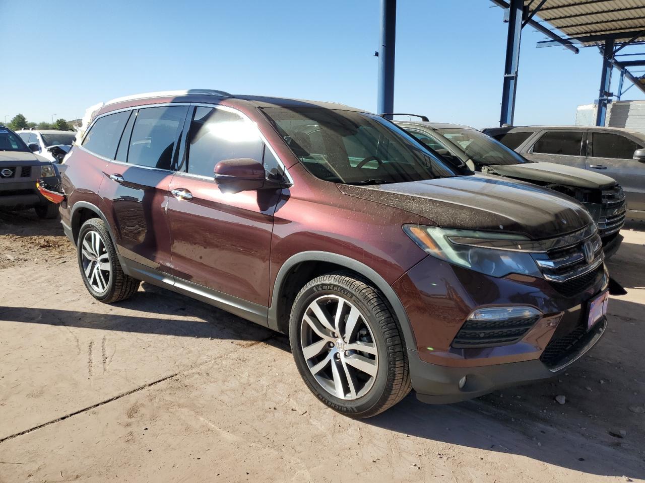 2016 Honda Pilot Touring VIN: 5FNYF6H92GB101866 Lot: 86881934