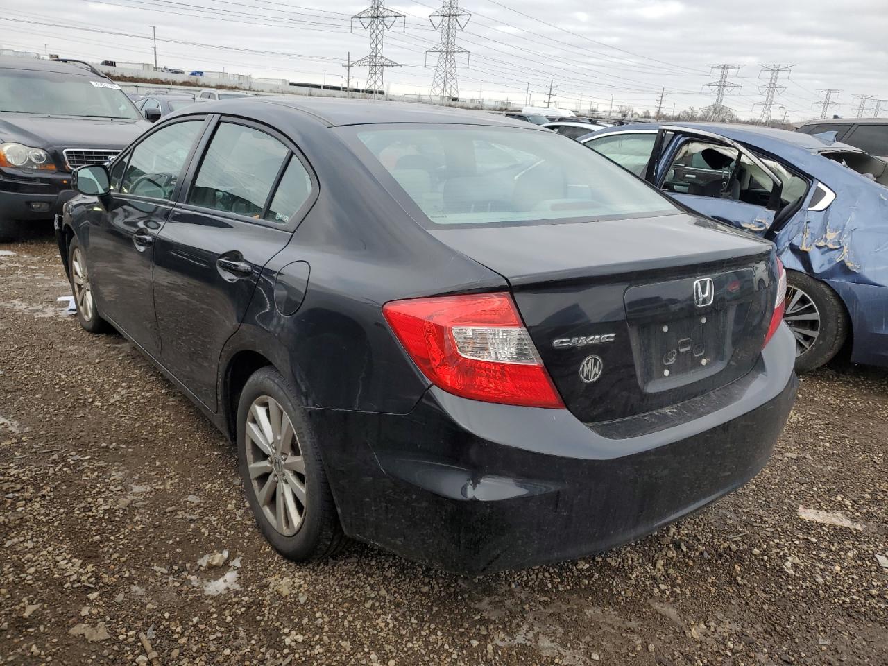 2012 Honda Civic Exl VIN: 19XFB2F92CE039450 Lot: 86308744