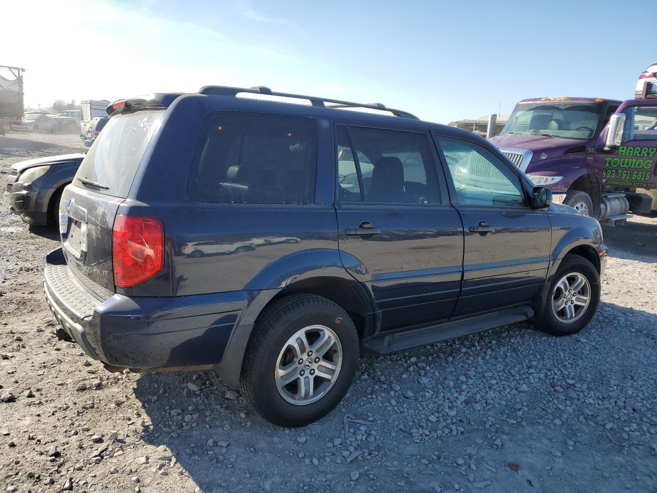 2004 Honda Pilot Exl VIN: 2HKYF18564H534118 Lot: 83588754