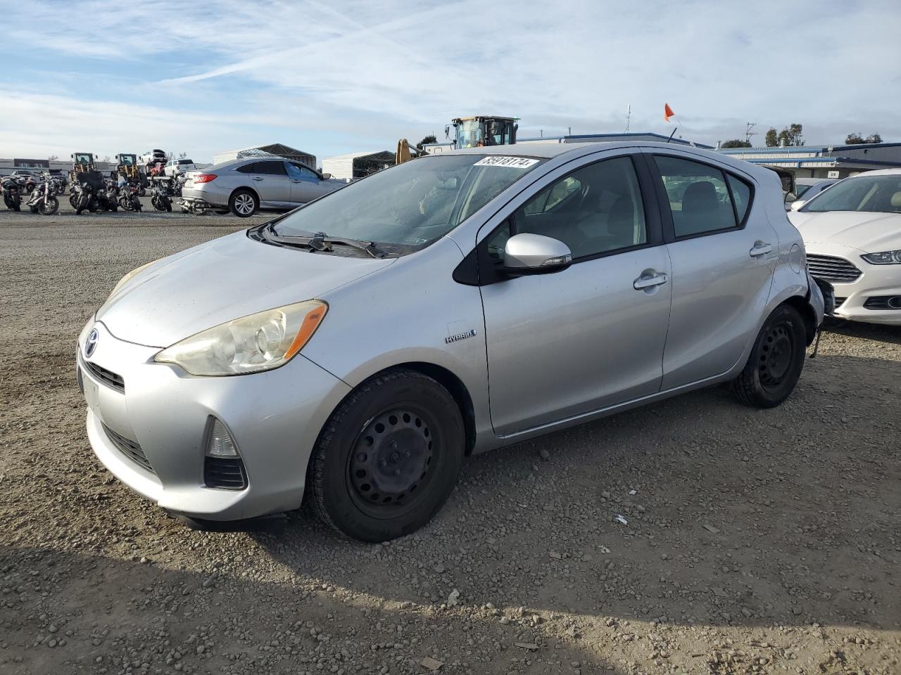 2013 Toyota Prius C VIN: JTDKDTB31D1545470 Lot: 85918174