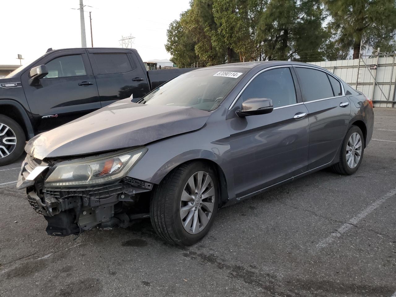 2014 Honda Accord Exl VIN: 1HGCR2F83EA059106 Lot: 87090114