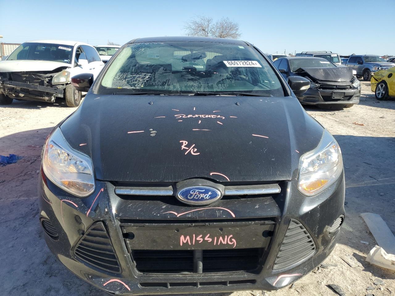 2014 Ford Focus Se VIN: 1FADP3F23EL439907 Lot: 86972824