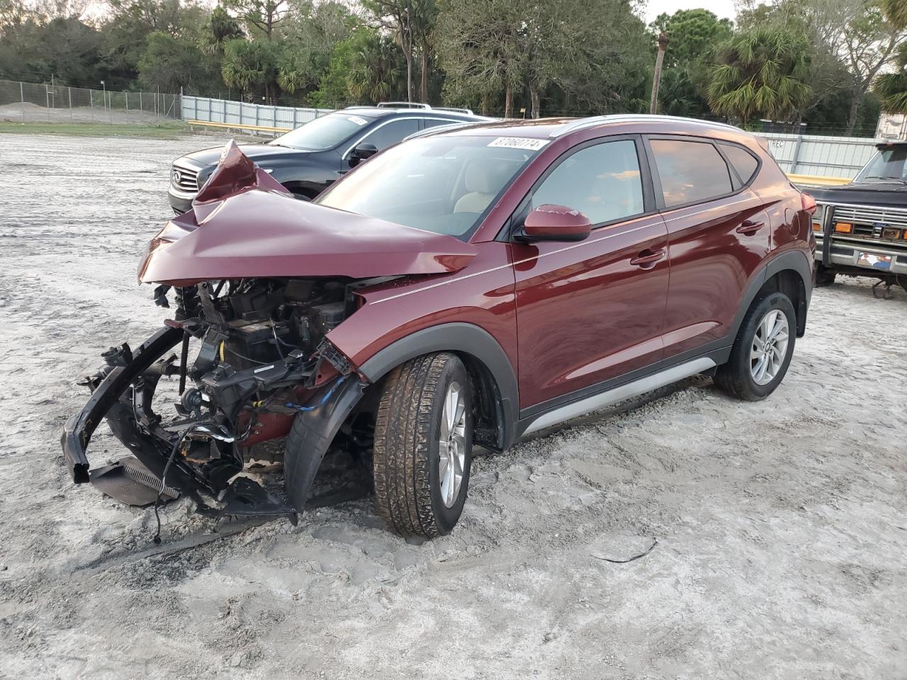 2018 Hyundai Tucson Sel VIN: KM8J33A41JU611384 Lot: 87060774