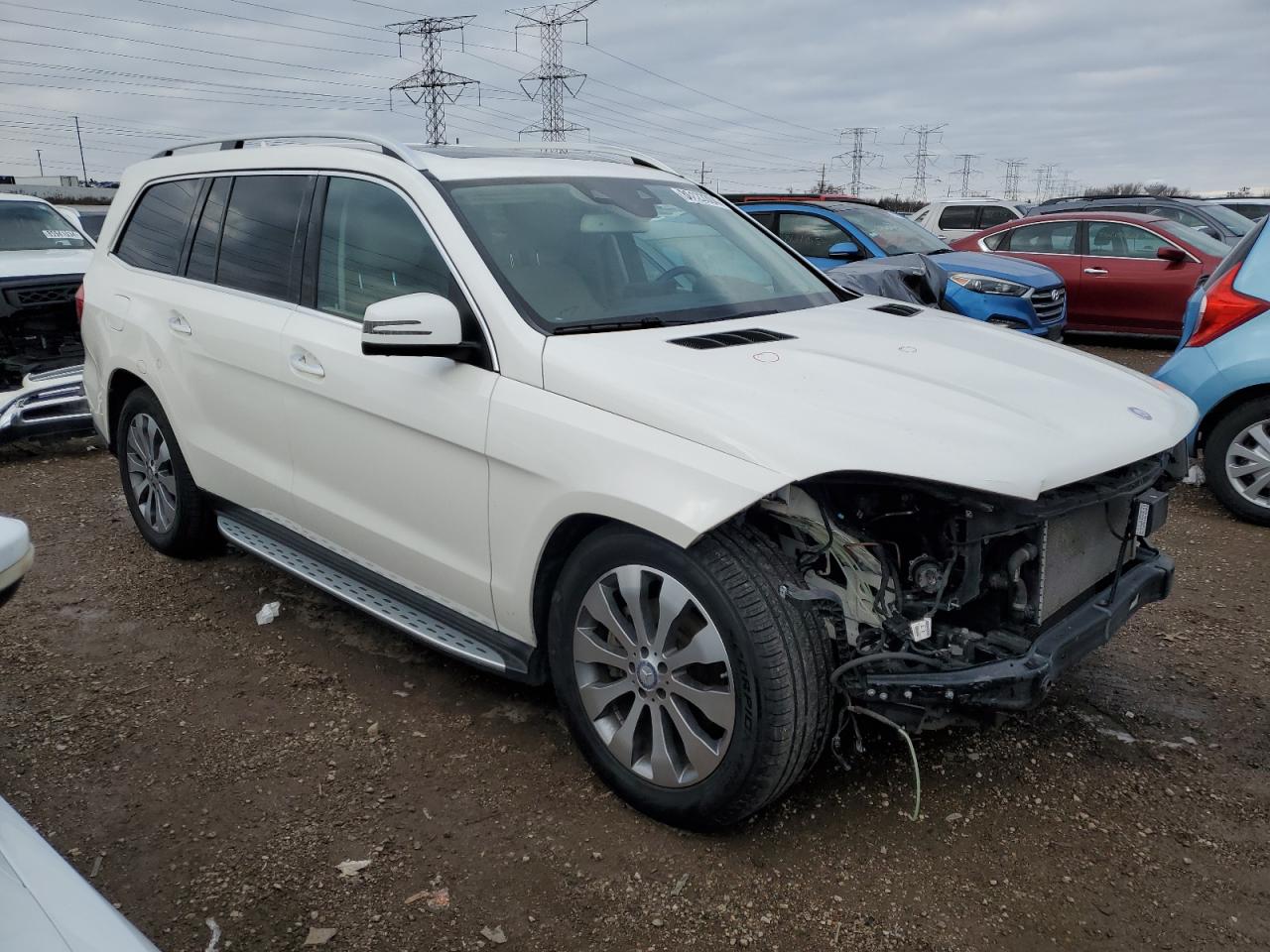 2017 Mercedes-Benz Gls 450 4Matic VIN: 4JGDF6EE7HA789823 Lot: 86123304