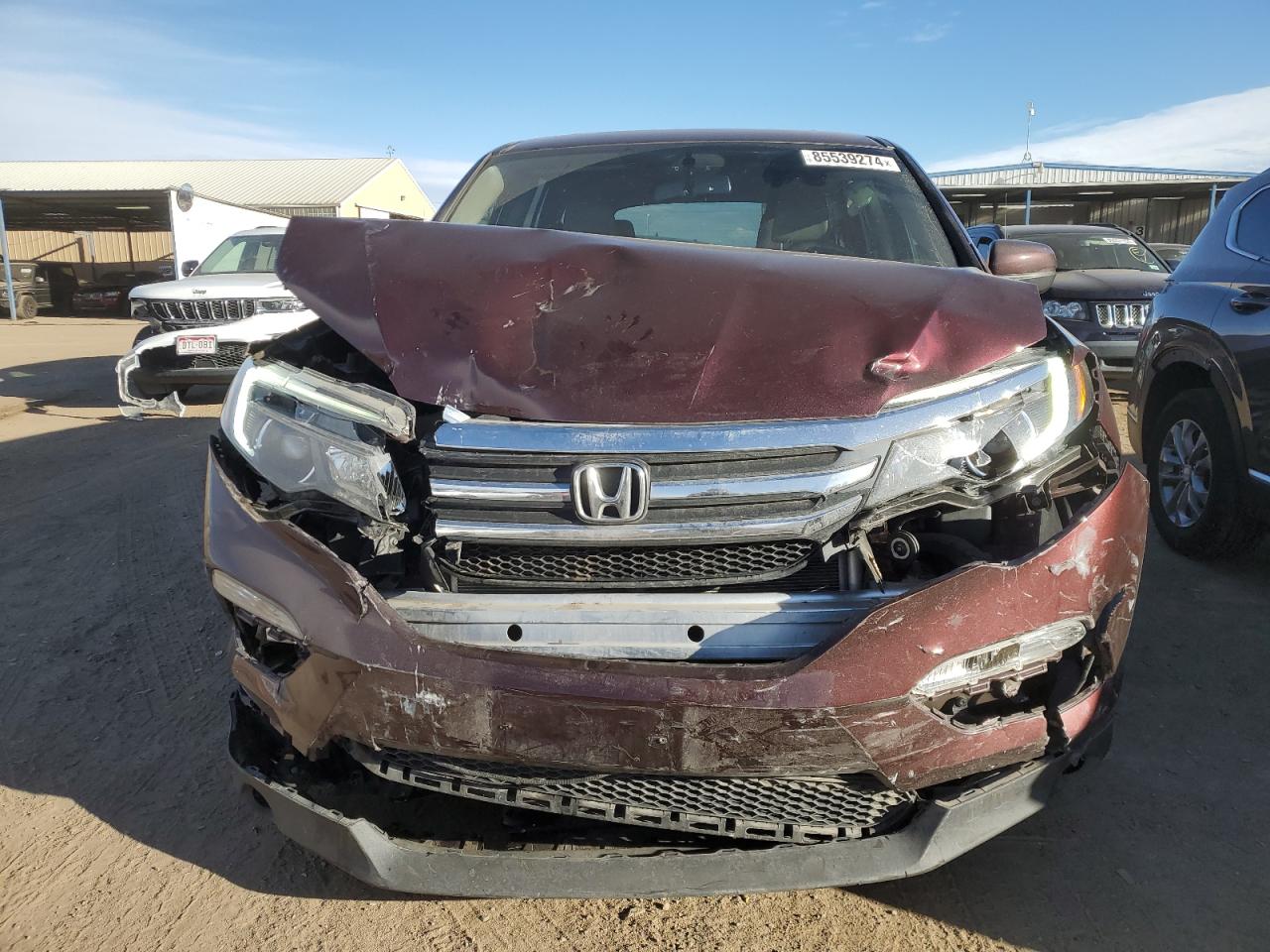 2017 Honda Pilot Exl VIN: 5FNYF6H51HB057258 Lot: 85539274