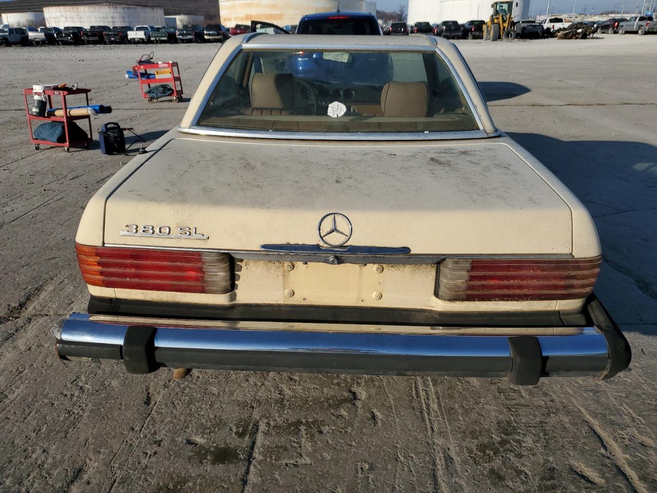 1981 Mercedes-Benz 380 Sl VIN: WDBBA45A2BB007133 Lot: 85577044