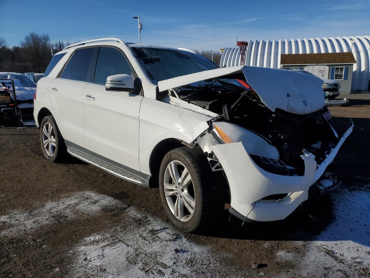 2015 Mercedes-Benz Ml 350 4Matic VIN: 4JGDA5HB9FA445949 Lot: 85420424