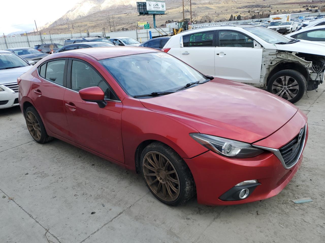 2014 Mazda 3 Touring VIN: JM1BM1V37E1107229 Lot: 84047884